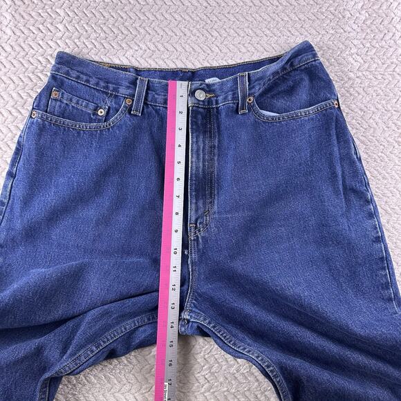 VTG Levi's Womens Tapered Leg 550 Jeans Relaxed Fit 1999 High Rise Size 16W L‎ - Picture 9 of 16